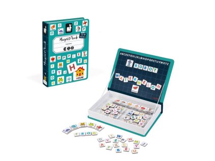 Janod Magnetibook Abeceda anglická