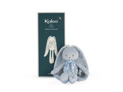 K969939 Kaloo Plysovy zajac s dlhymi usami modry Lapinoo 25cm 02