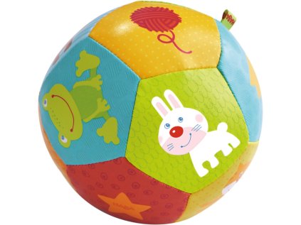 302484 Haba Textilna lopta pre najmensich Zvieratka