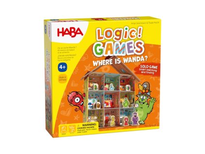 Haba Logic! GAMES Logická hra pre deti Kde je Wanda od 4 rokov