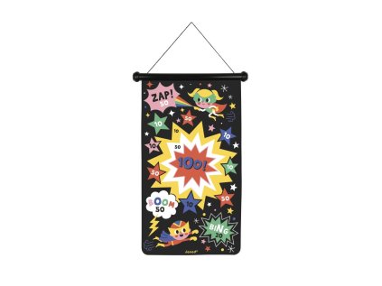 J02090 Janod Magneticky terc so sipkami bez hrotov Superhrdinovia 01