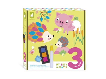 Janod Atelier Maxi Kreatívna sada My arts&crafts XXL sada s aktivitami od 3 rokov