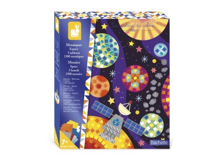 Janod Atelier Maxi Kreatívna sada Mozaika Vesmír od 7 rokov