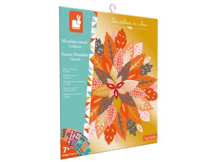 Janod Atelier Mini Kreatívna sada Mandala Jesenná príroda od 7 rokov