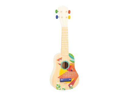 J07652 Janod Gioia Dreveny hudobny nastroj pre deti Ukulele 04