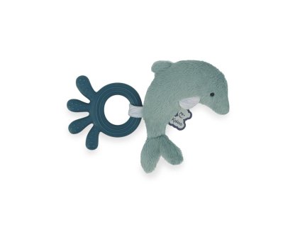 K211001 Kaloo Petit Calme Prirodne kaucukove hryzatko Delfin 01