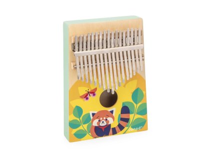 J07659 Janod Gioia Dreveny hudobny nastroj pre deti Kalimba 01