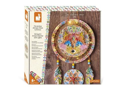 Janod Atelier Maxi Kreatívna sada Lapač slnka so svetielkami od 8 rokov
