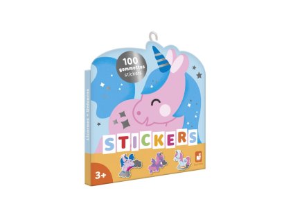 Janod Stickers Samolepky Jednorožce 100 ks od 3 rokov