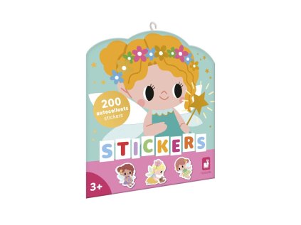 Janod Stickers Samolepky Víly 200 ks od 3 rokov