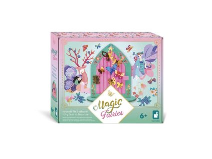 Janod Atelier Midi Kreatívna sada Dvere pre vílu výroba dekorácie Magické víly od 6 rokov