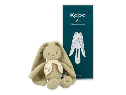 K218014 Kaloo Plysovy zajac s dlhymi usami zeleny Lapinoo 25cm 04