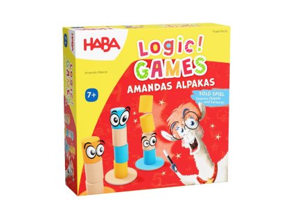 Haba Logic! GAMES Logická hra pre deti Lama Alpaka Amanda od 7 rokov