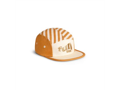 KiETLA Striped šiltovka s UV ochranou 44-48 cm (Variant Sand Stripe)