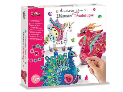 3 d zvieratka diamantova mozaika fantazia crea lign CL162 1