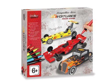 Créa Lign 3D modely Závodné autá 6+