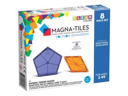 magneticka stavebnica polygons 8 dielov magna tiles 15718 1