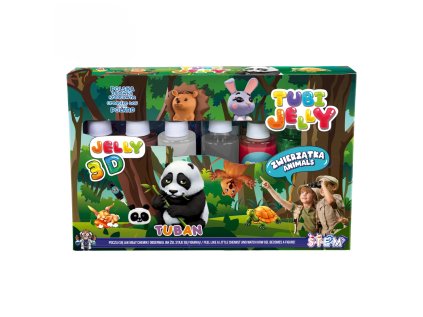 TUBAN Tubi Jelly Kreatívny set XL Zvieratká