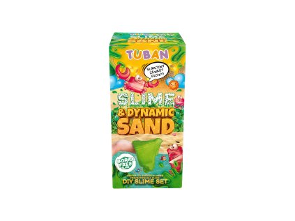 tu3394 diy slime sada na vyrobu slizu s dynamickym pieskom