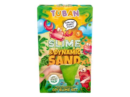 TUBAN DIY Slime Sada na výrobu slizu s dynamickým pieskom XL