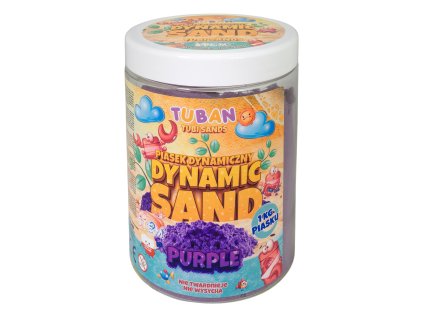 TUBAN Dynamický piesok Fialový 1 kg