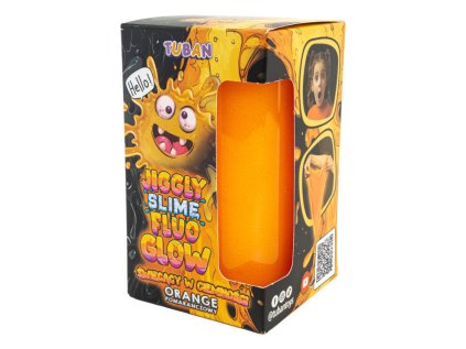 tu3822 jiggly slime sliz fluo glow oranzovy 430 g 01