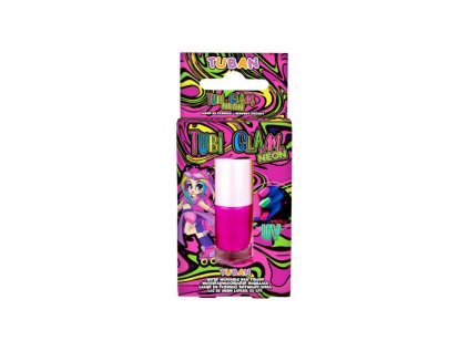 TUBAN Tubi Glam lak na nechty Neonovo ružový