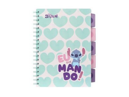 Coolpack Zápisník špirálový B5 so záložkami Stitch Pastel