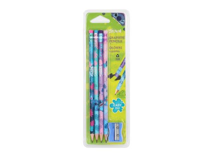 Coolpack Súprava ceruziek Stitch Blue 4 ks