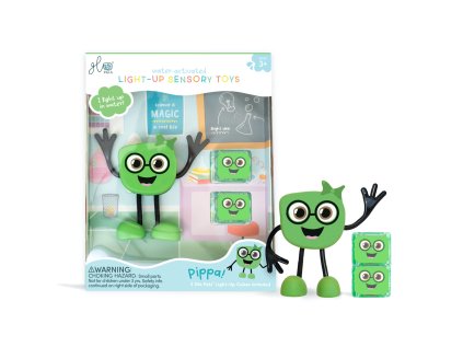 gpchpippa green sada figurka pippa a 2 senzoricke svietiace kockydovody 01