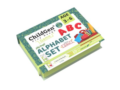 ChildGen Modelovacia sada Abeceda