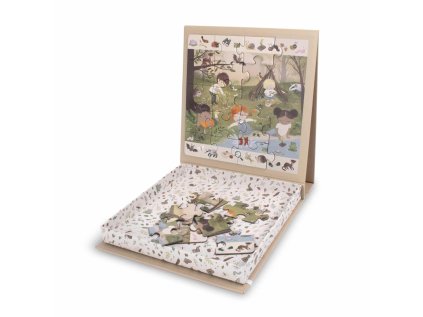 FILIBABBA MAGNETICKÉ PUZZLE - ENCHANTED FOREST