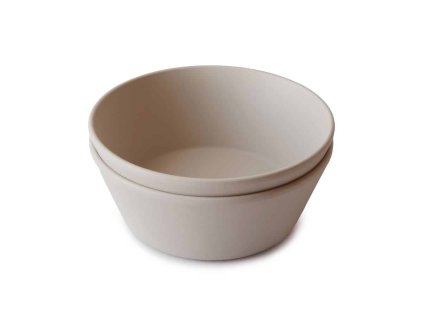 MUSHIE OKRÚHLE OBEDOVÉ MISKY (Variant vanilla)