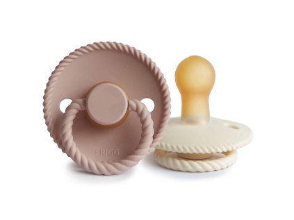 Frigg CUMLÍKY ROPE BLUSH/ CREAM, +6M, KAUČUK