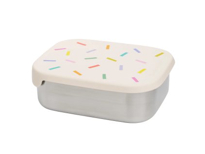 THE COTTON CLOUD NEREZOVÝ OBEDOVÝ BOX (Variant confetti)
