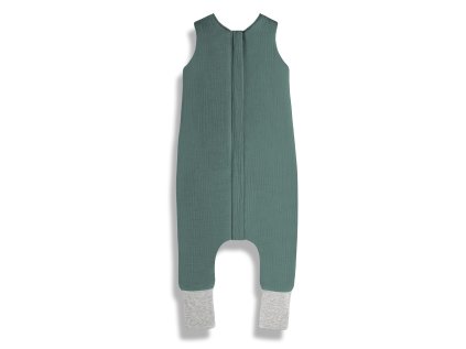 Sleepee Mušelínový spací vak s nohavicami Ocean Green (Veľkosť M)