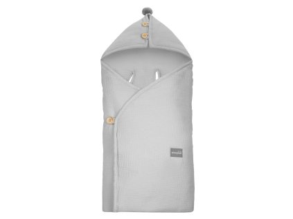 Sleepee Ľahký mušelínový fusak/zavinovačka/deka do autosedačky (Variant grey)