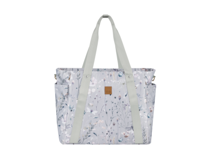 KikkaBoo Prebaľovacia taška Florence Dreamy Fields (Variant Grey)