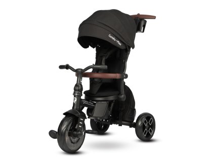 QPLAY Trojkolka Comfo Max, 8 v 1, vek 10-72 mesiacov (Variant Black)