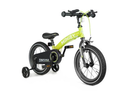 QPLAY Bicykel Miniby 3v1, vek 2 - 8 rokov (Variant Pink)