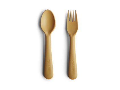 MUSTARD spoon fork p
