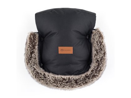 PETITE&MARS Rukávnik / rukavice Furry Forever Black