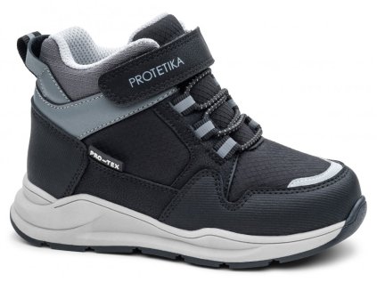 Protetika - Detské prechodné topánky ANDRE BLACK (Veľkosť topánok 38, Veľkosť topánok v cm 24)