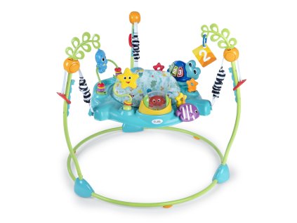 BABY EINSTEIN Skákadlo/Aktívne centrum 2v1 Curiosity Cove™ 6m+ do 11kg