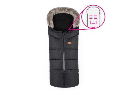 PETITE&MARS Fusak 4v1 Arctic Horizontal (Variant Forever Black)