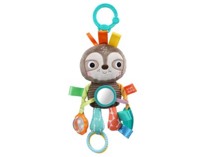 BRIGHT STARTS Hračka na C krúžku Playful Pals leňochod 0m+