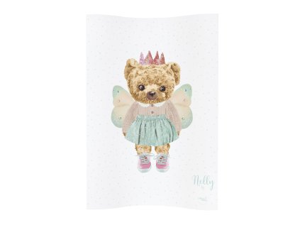 CEBA Podložka prebaľovacia 2-hranná mäkká (48x70) Cosy Fluffy Puffy (Variant Nelly)