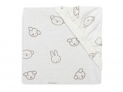 Jollein Napínacia plachta 140/150 x 70/75 cm Miffy & Friends