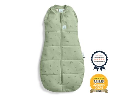 ERGOPOUCH Zavinovačka a vak na spanie 2v1 Cocoon Willow - 2,5 tog (Variant 0-3 m, 3-6 kg)