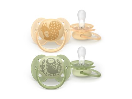 Philips AVENT Cumlík Ultrasoft Premium neutral 6-18m obrázok 2 ks